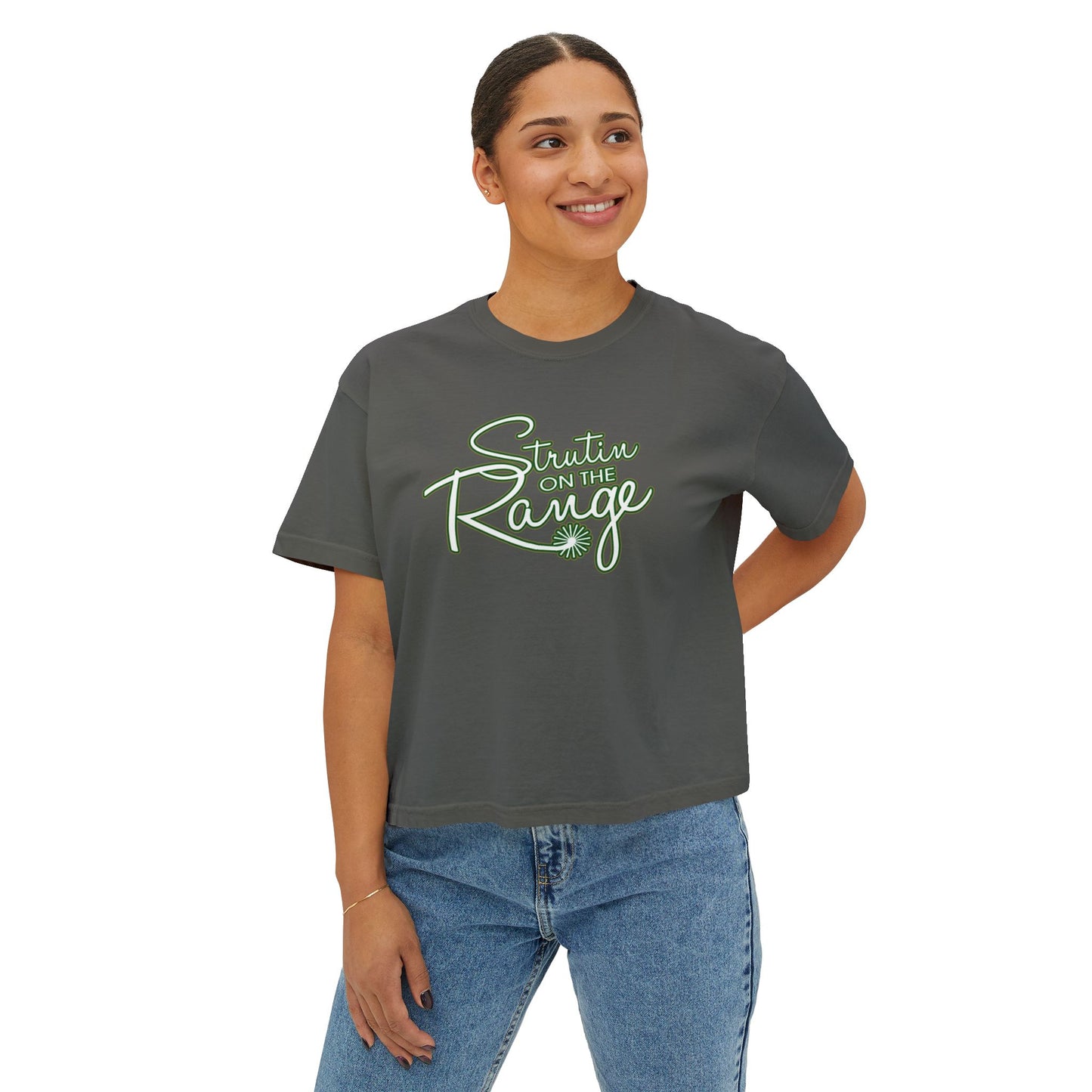 Stuttin on The Range Women's Boxy Tee