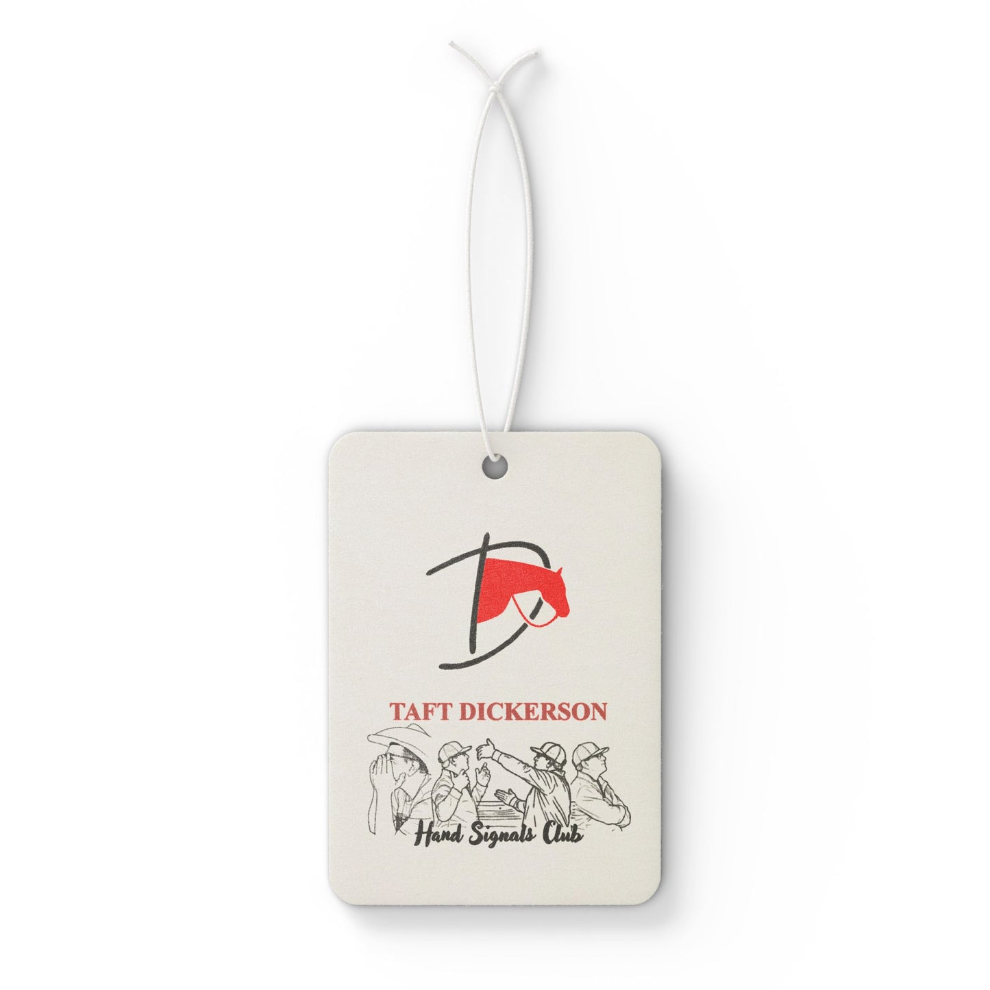 Taft Dickerson Hand Signal Club Car Air Freshener