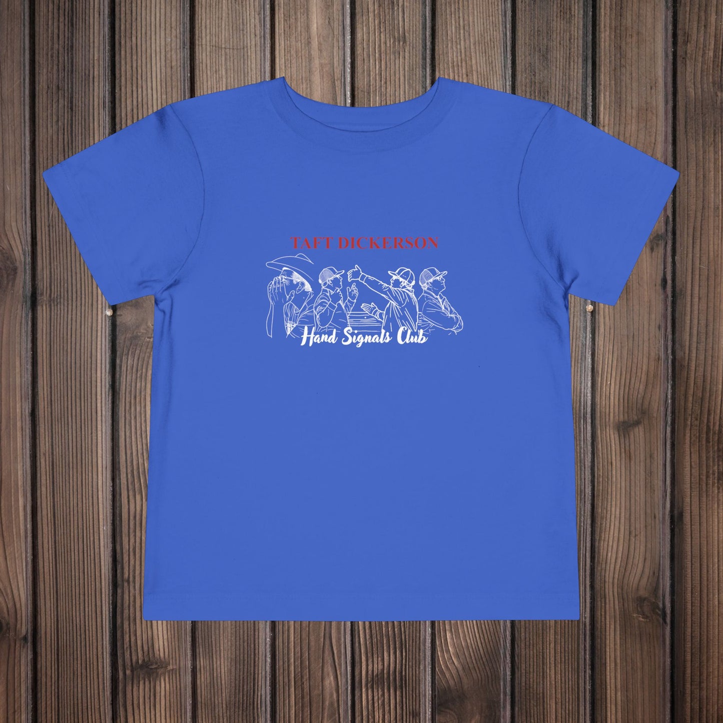 Taft Dickerson Hand Signal Club Kids Short Sleeve Tee