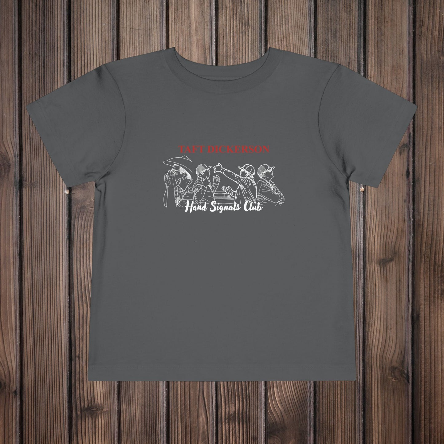Taft Dickerson Hand Signal Club Kids Short Sleeve Tee