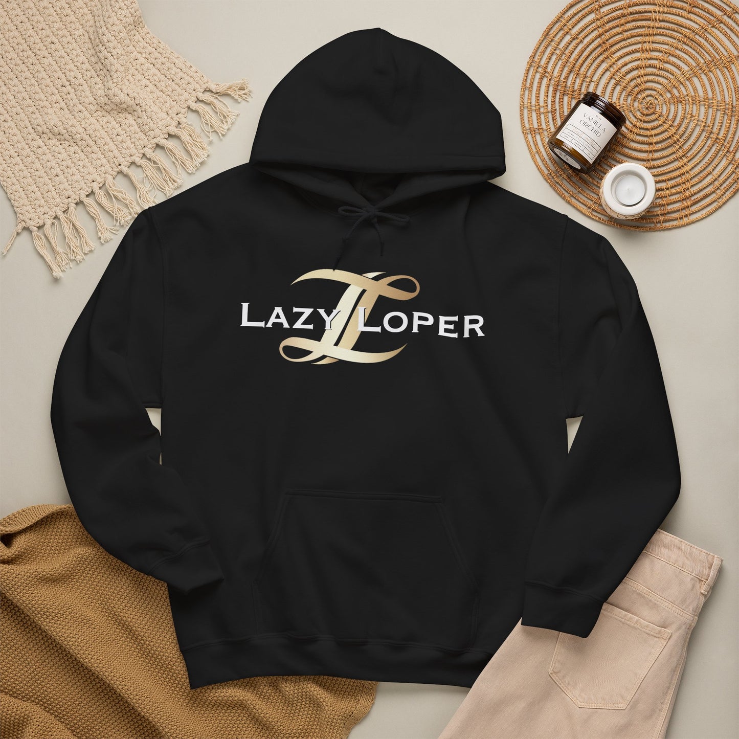 Lazy Loper Logo Unisex Heavy Blend™ Hooded Sweatshirt