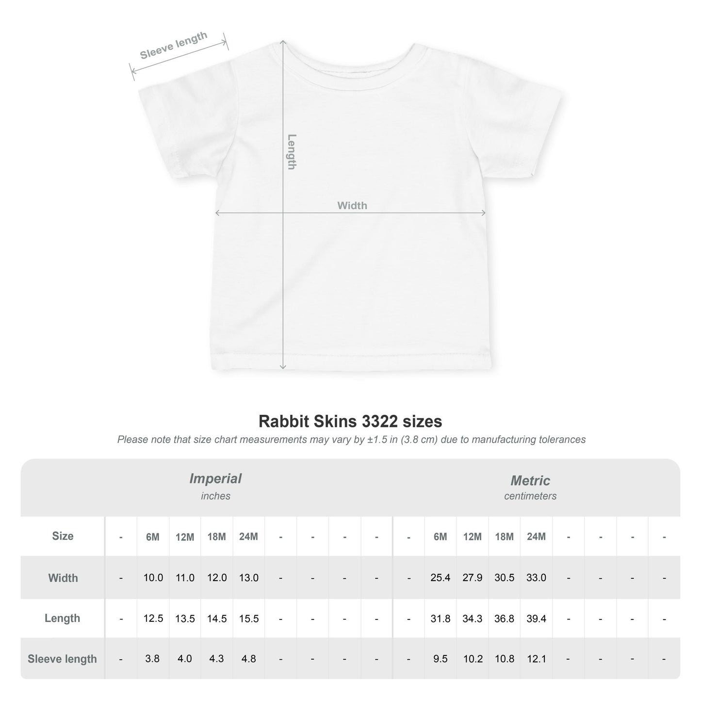 Taft Dickerson Hand Signal Club Infant Fine Jersey Tee