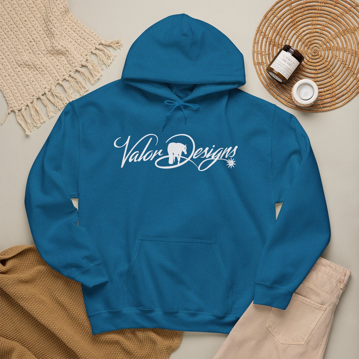 Valor Designs Logo Unisex Heavy Blend™ Hooded Sweatshirt