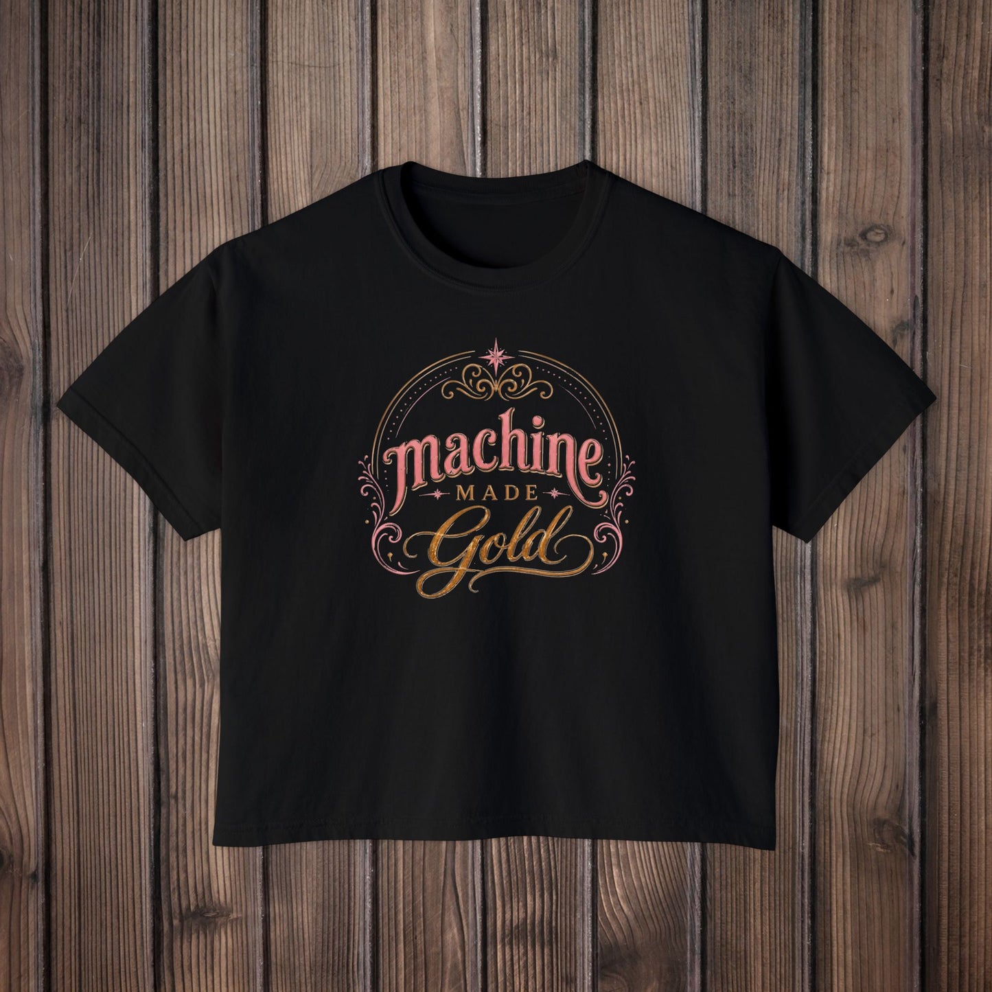 Machine Made Gold Women's Boxy Tee