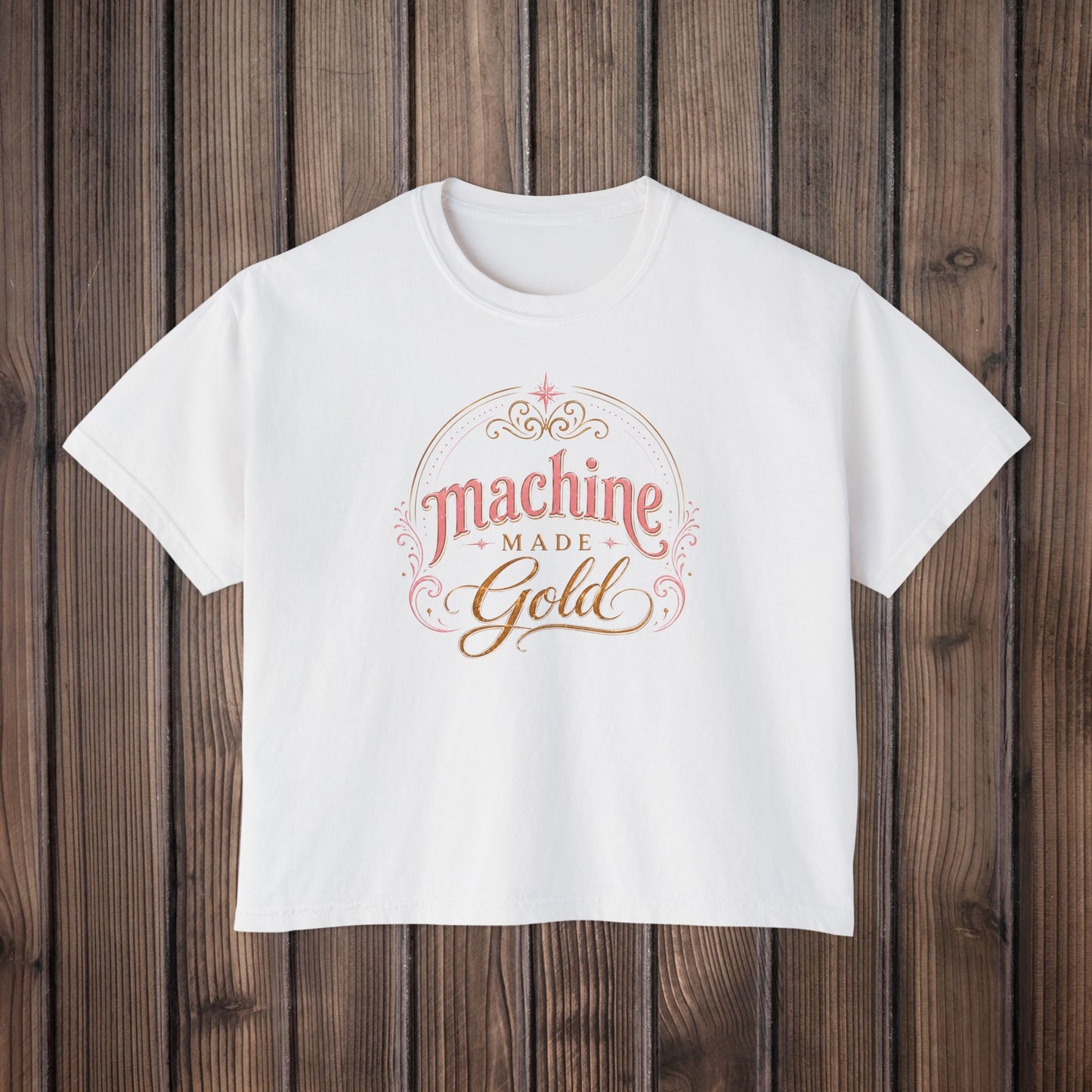 Machine Made Gold Women's Boxy Tee