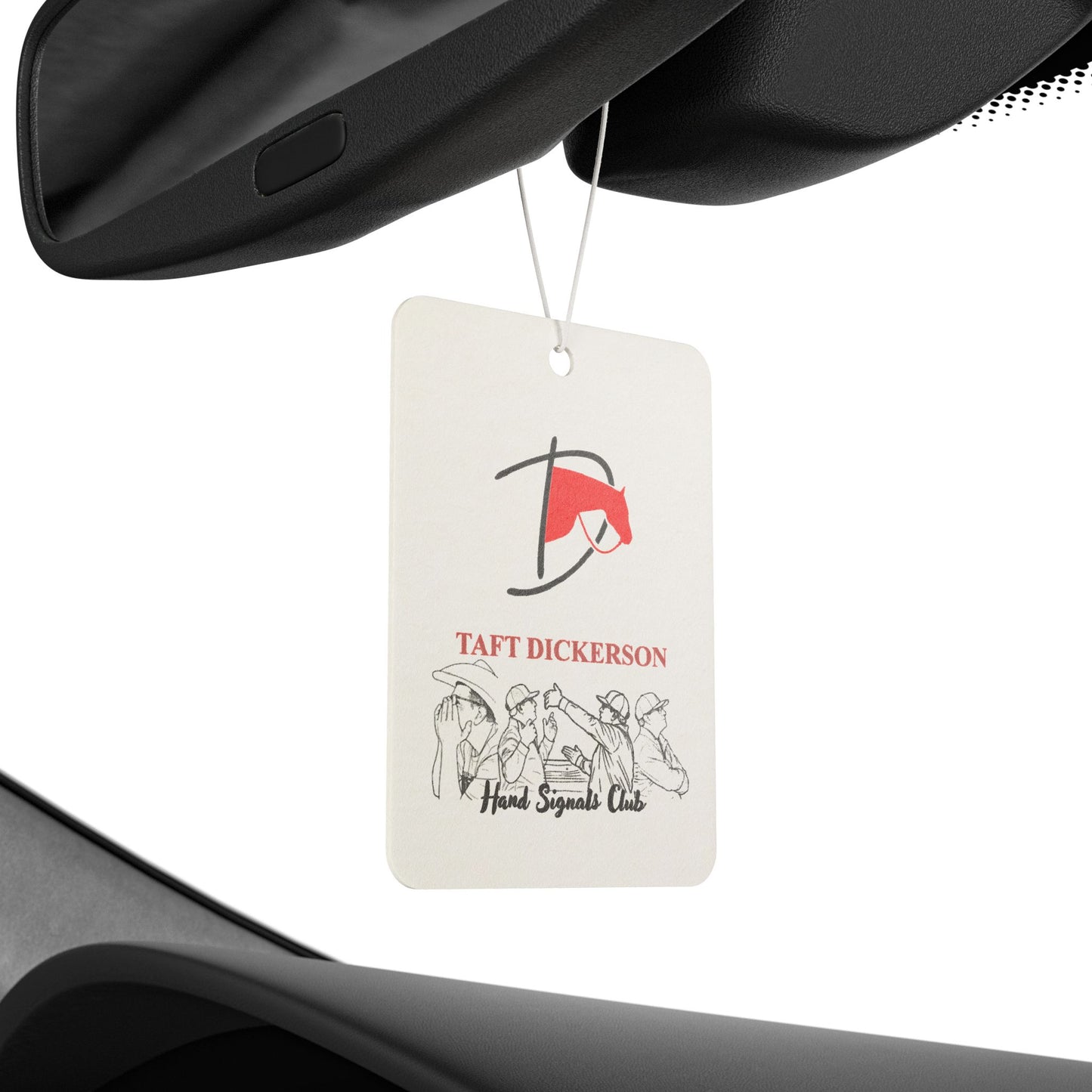 Taft Dickerson Hand Signal Club Car Air Freshener