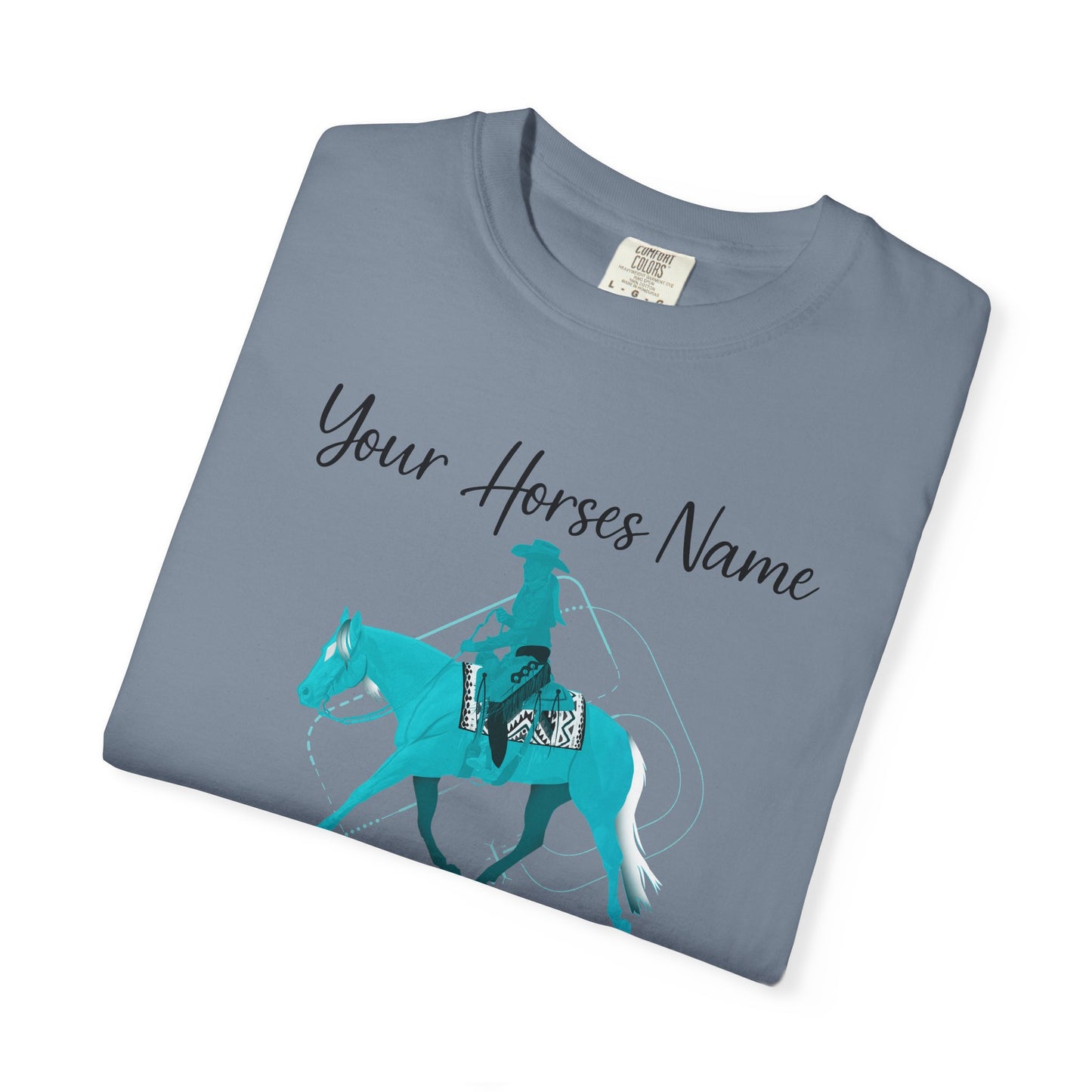 Customizable Ranchy But Fancy Unisex Garment-Dyed T-shirt
