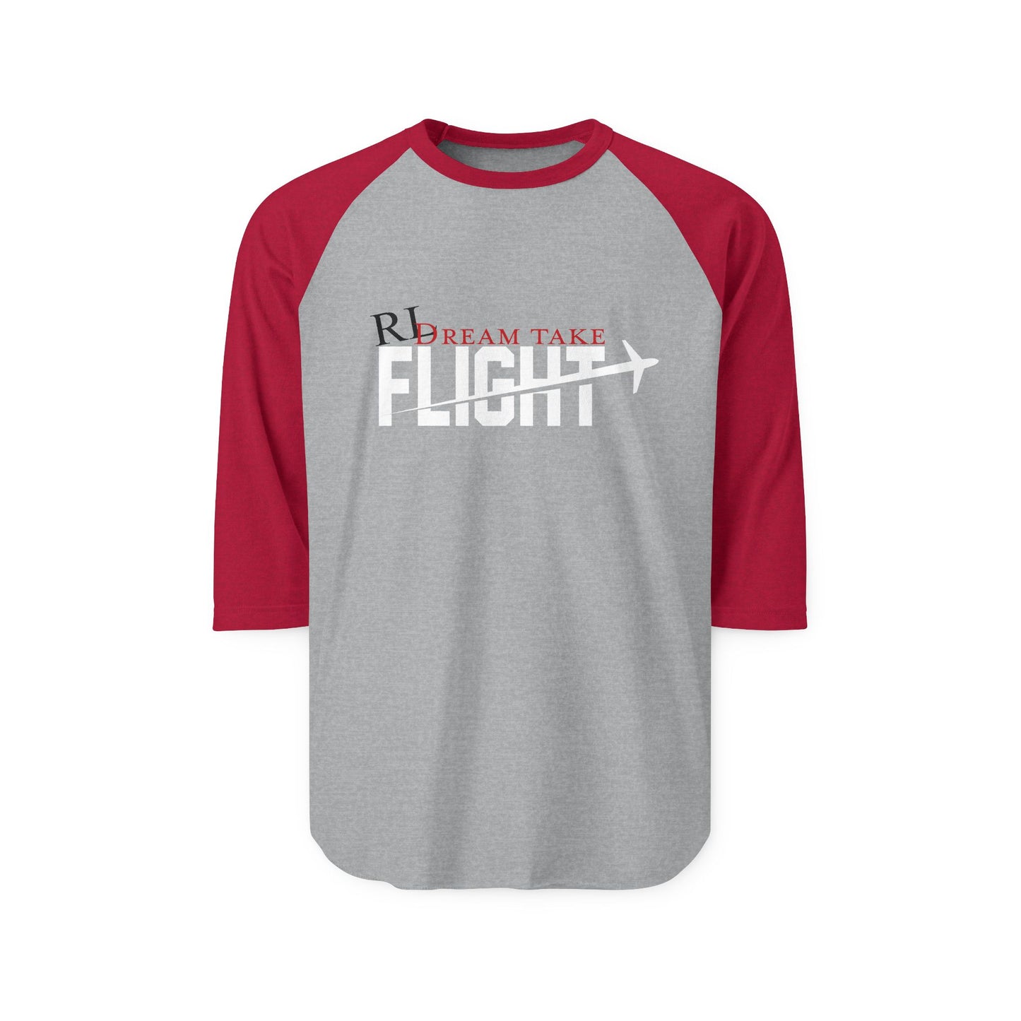 RL Dream Take Flight Unisex Three-Quarter Sleeve Raglan Shirt