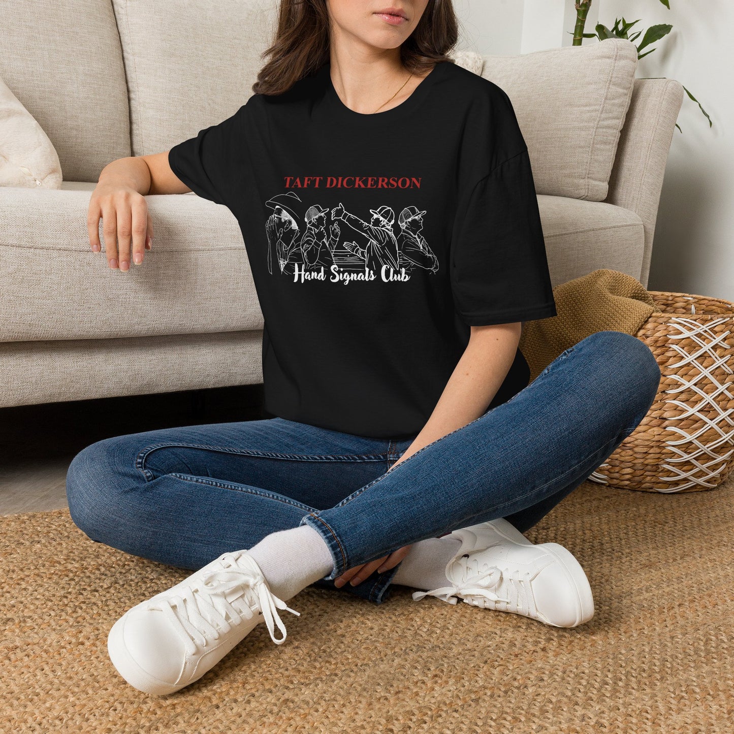 Taft Dickerson Hand Signal Club Unisex Softstyle T-Shirt