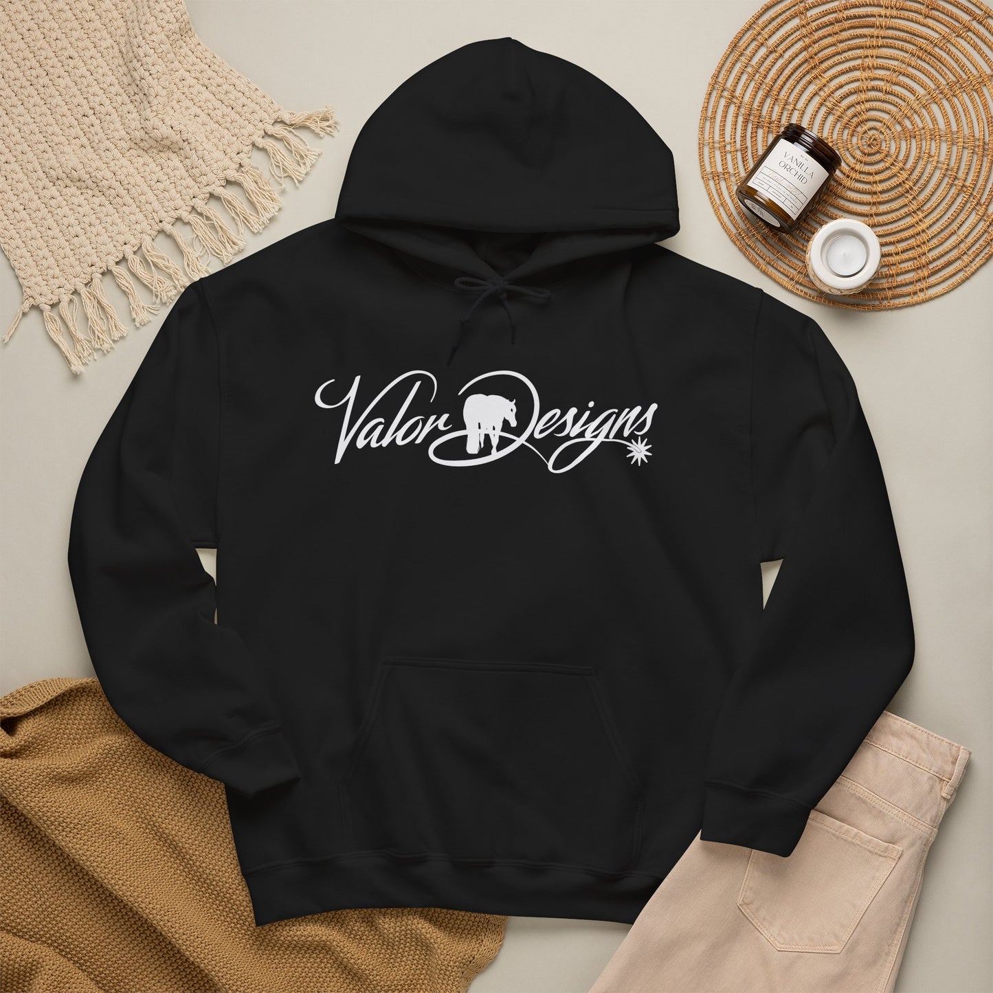 Valor Designs Logo Unisex Heavy Blend™ Hooded Sweatshirt