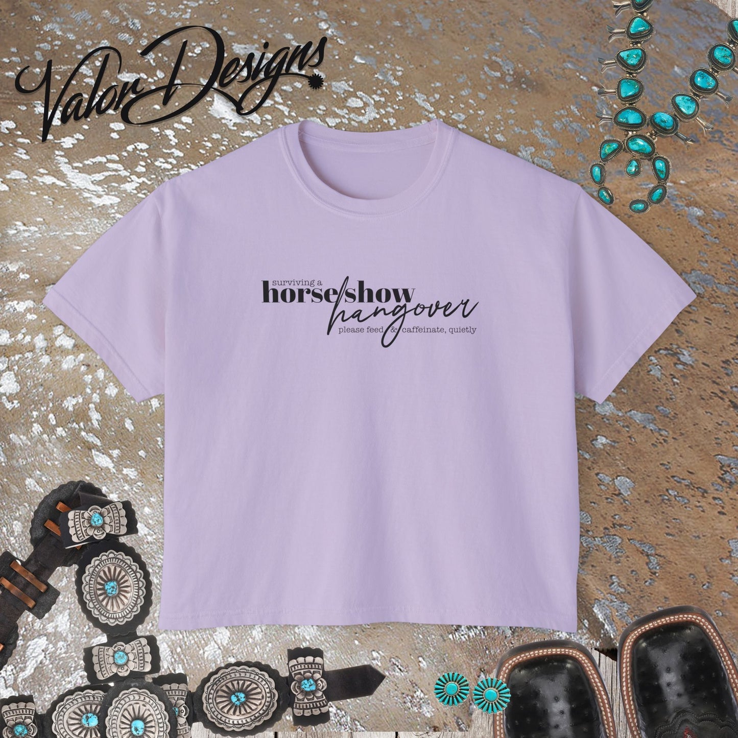 Horse Show Hangover Women's Boxy Tee