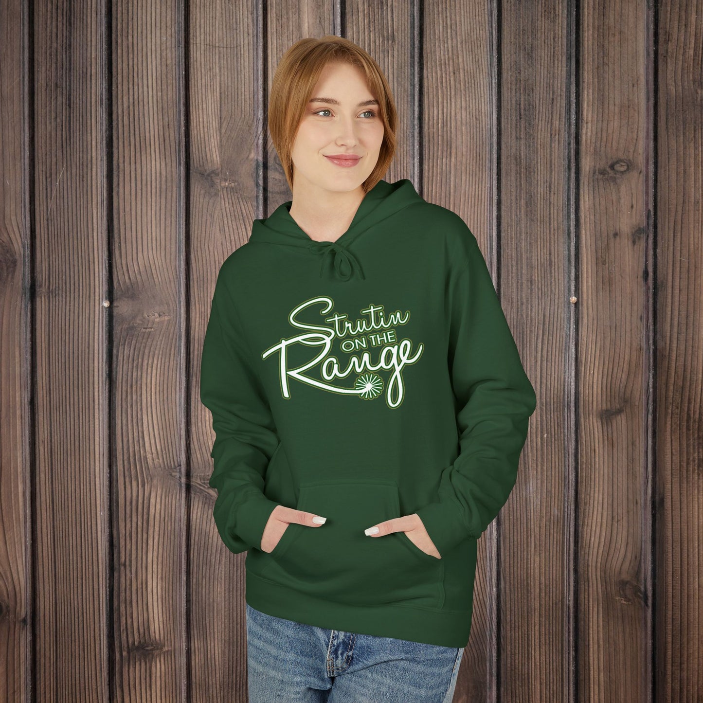 Stuttin on The Range Midweight Hoodie