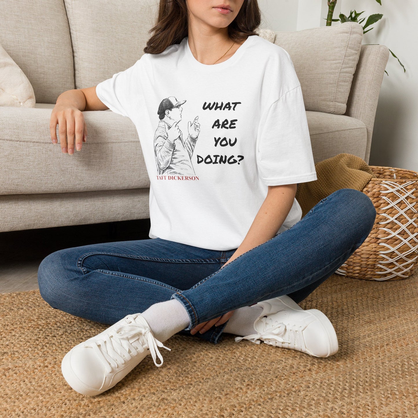 Taft Dickerson What Are You Doing Unisex Softstyle T-Shirt