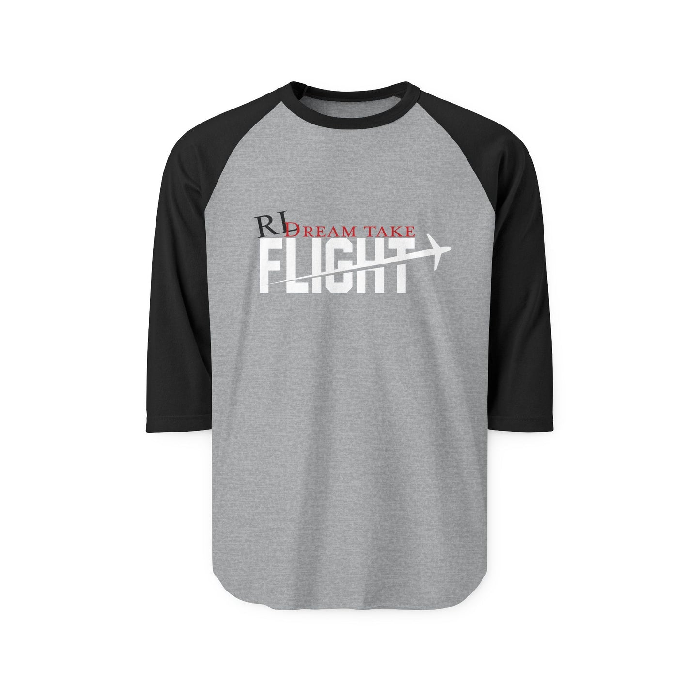 RL Dream Take Flight Unisex Three-Quarter Sleeve Raglan Shirt