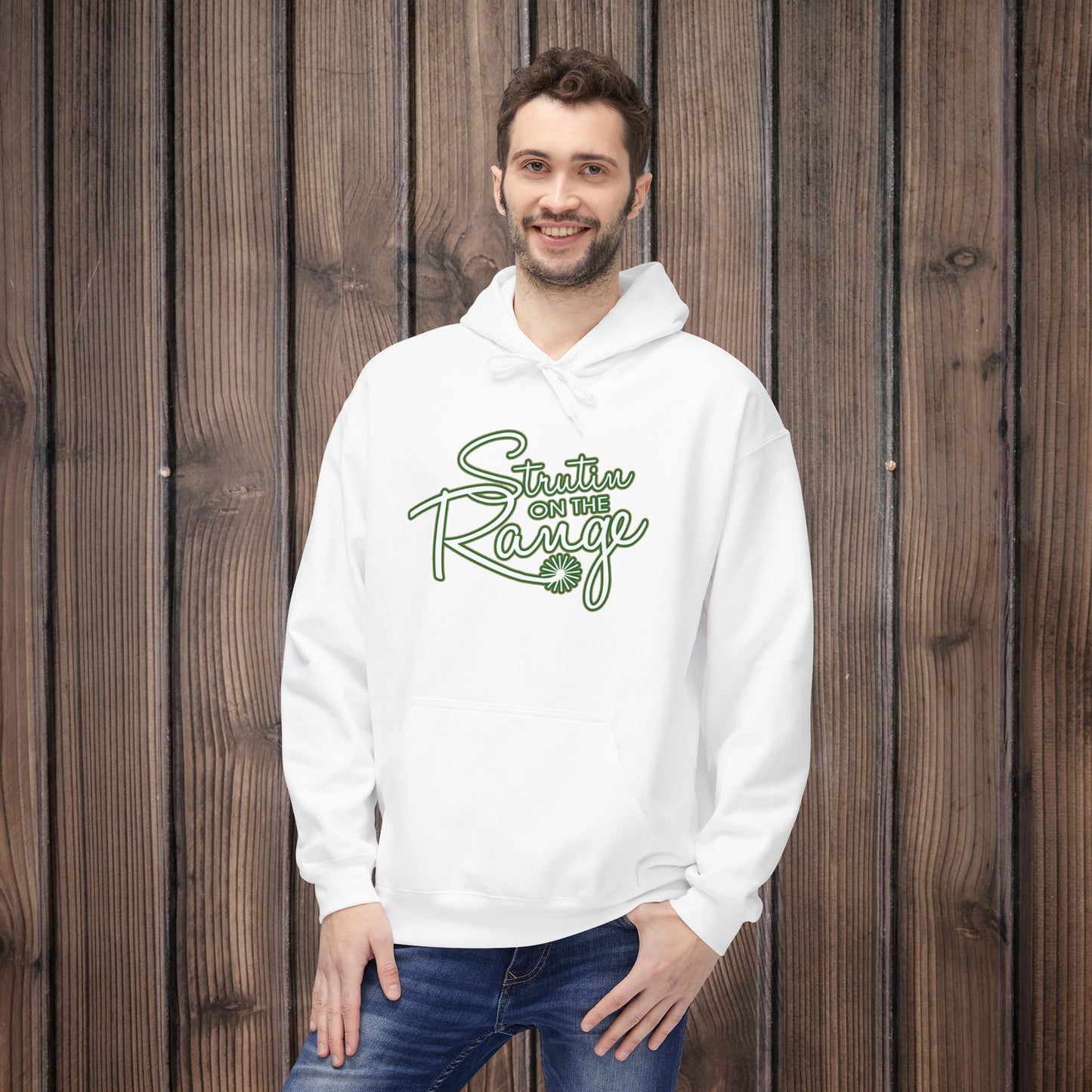 Stuttin on The Range Midweight Hoodie