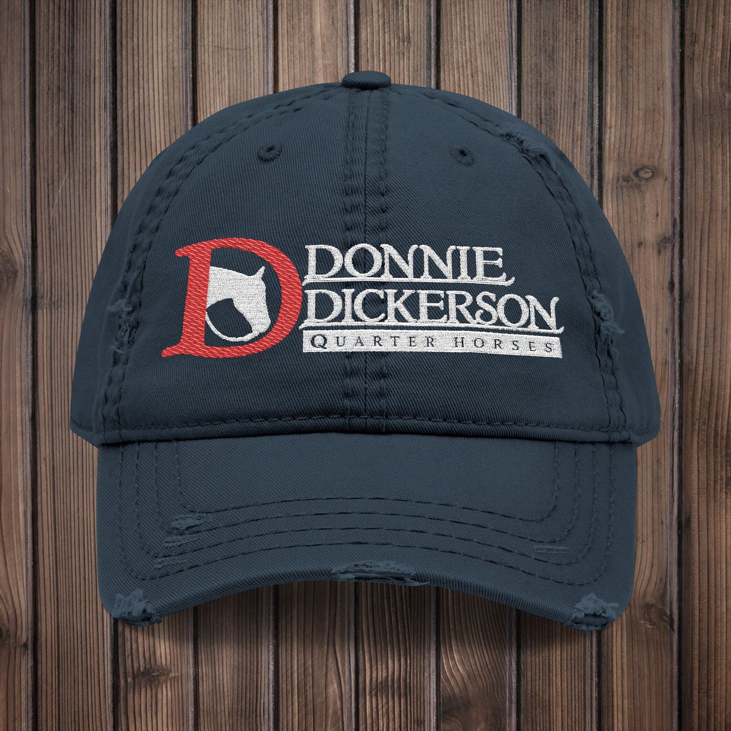 Donnie Dickerson Embroidered Distressed Hat