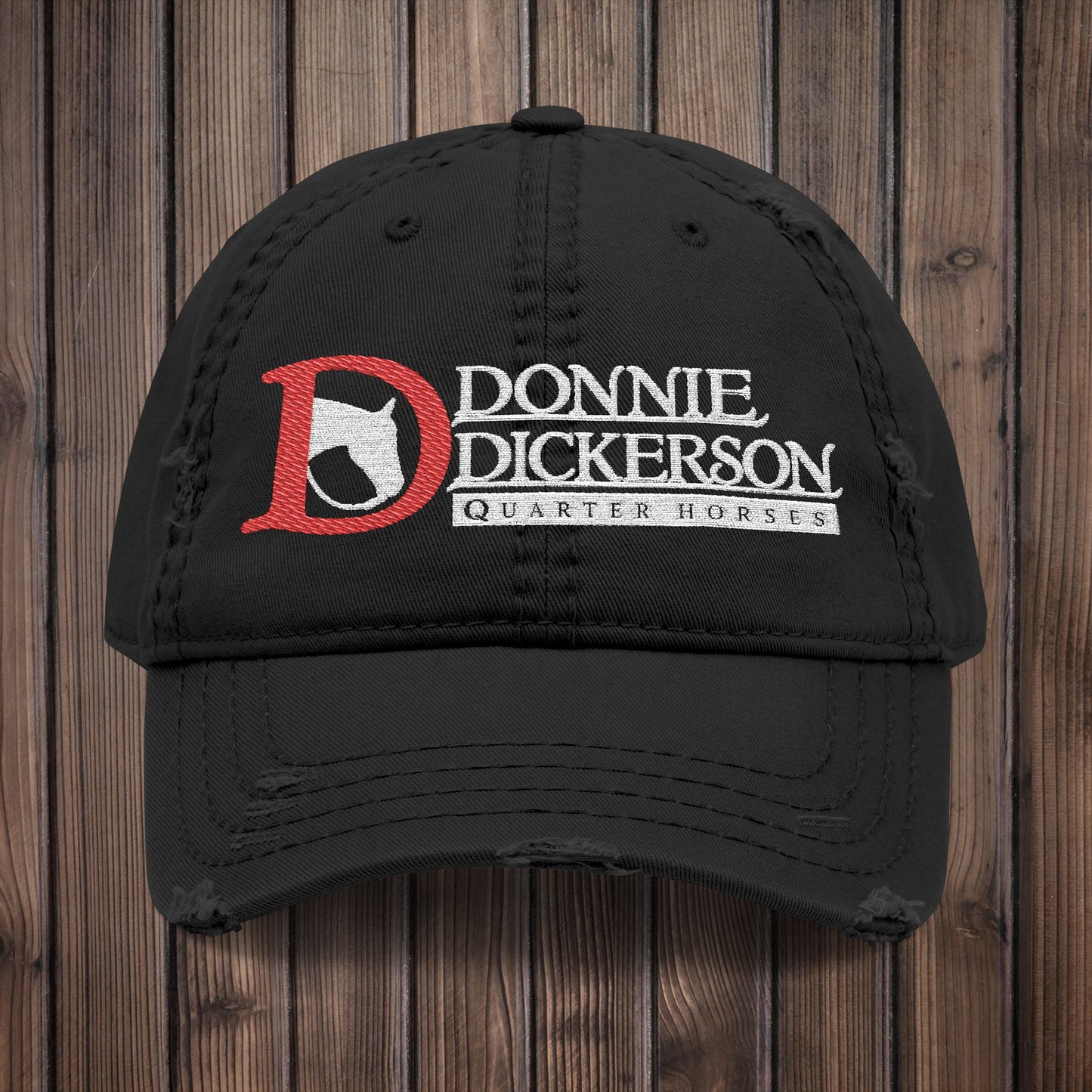 Donnie Dickerson Embroidered Distressed Hat