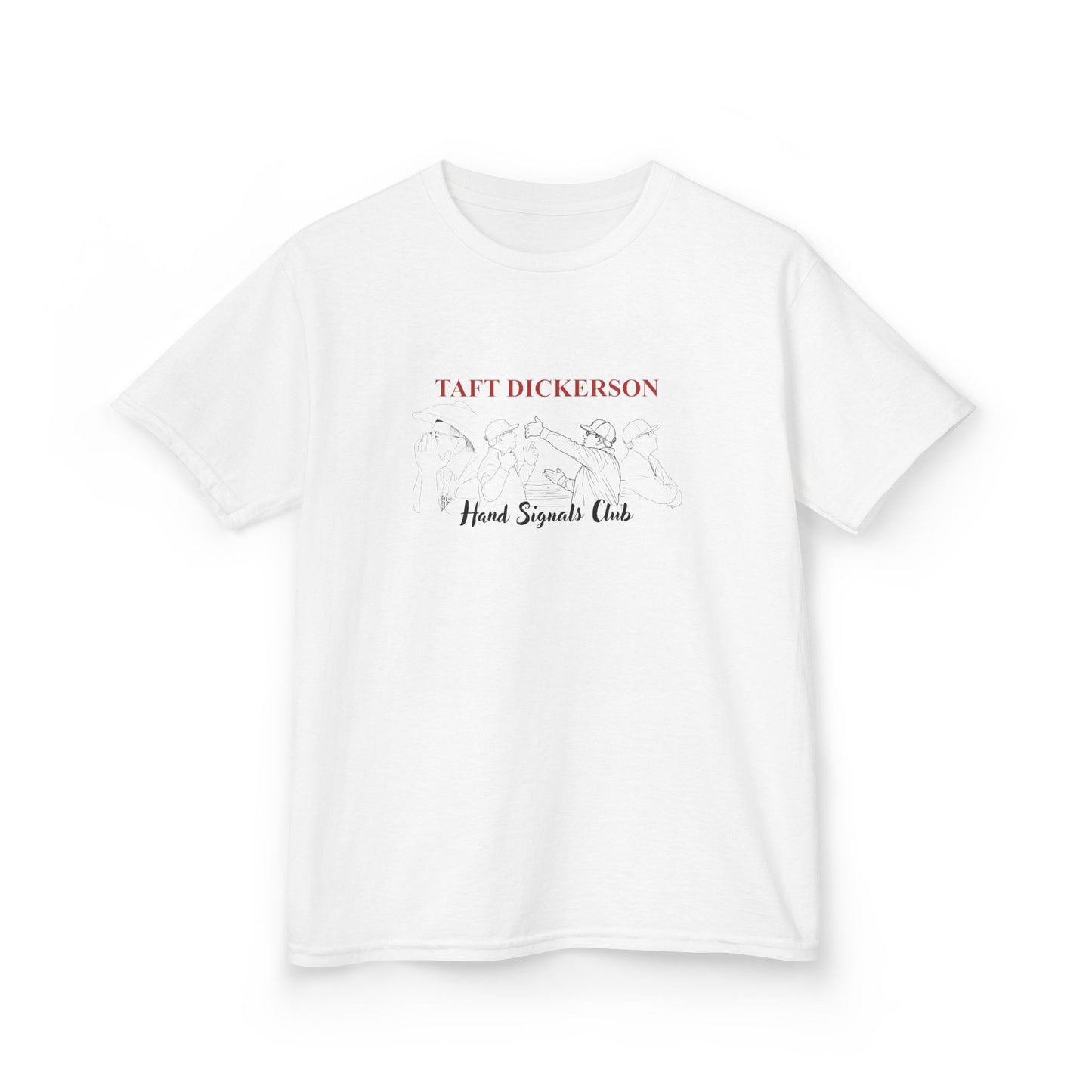 Kids Taft Dickerson Hand Signal Club Tee