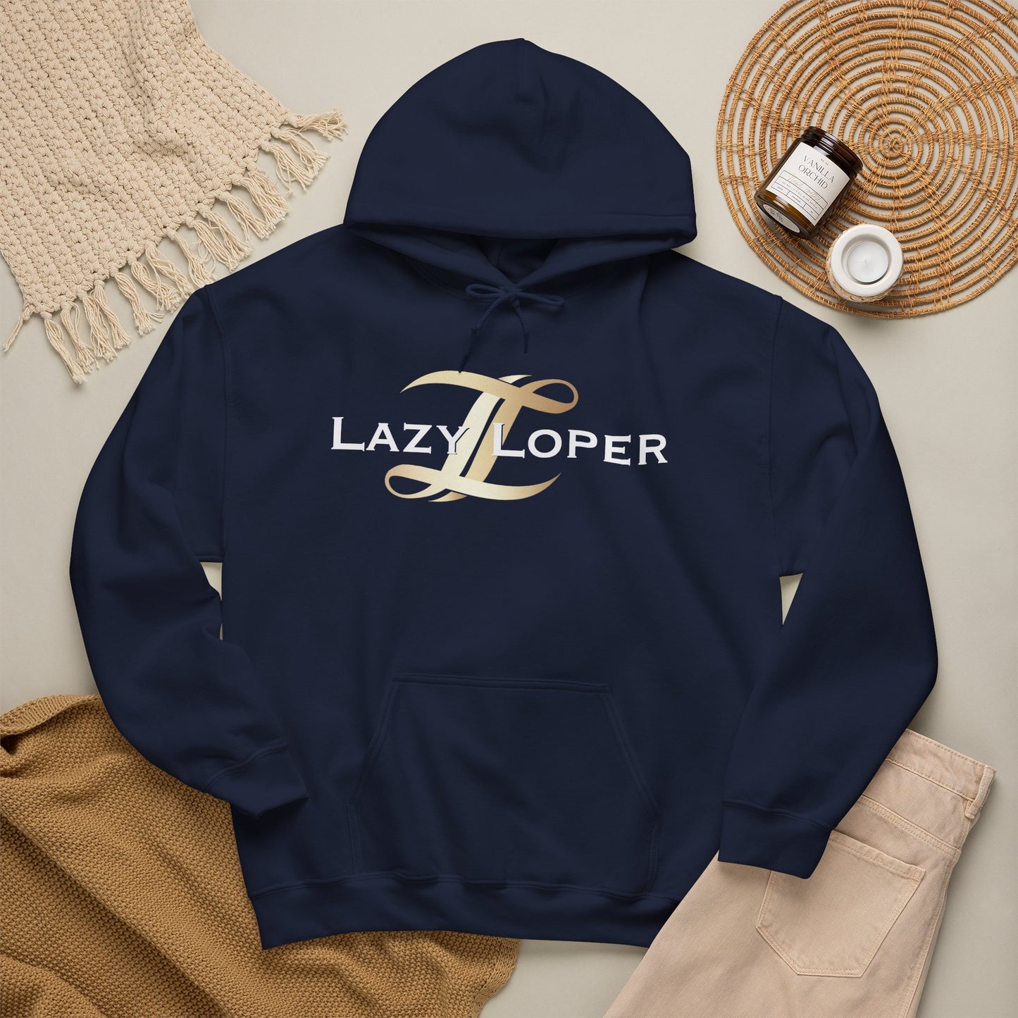 Lazy Loper Logo Unisex Heavy Blend™ Hooded Sweatshirt