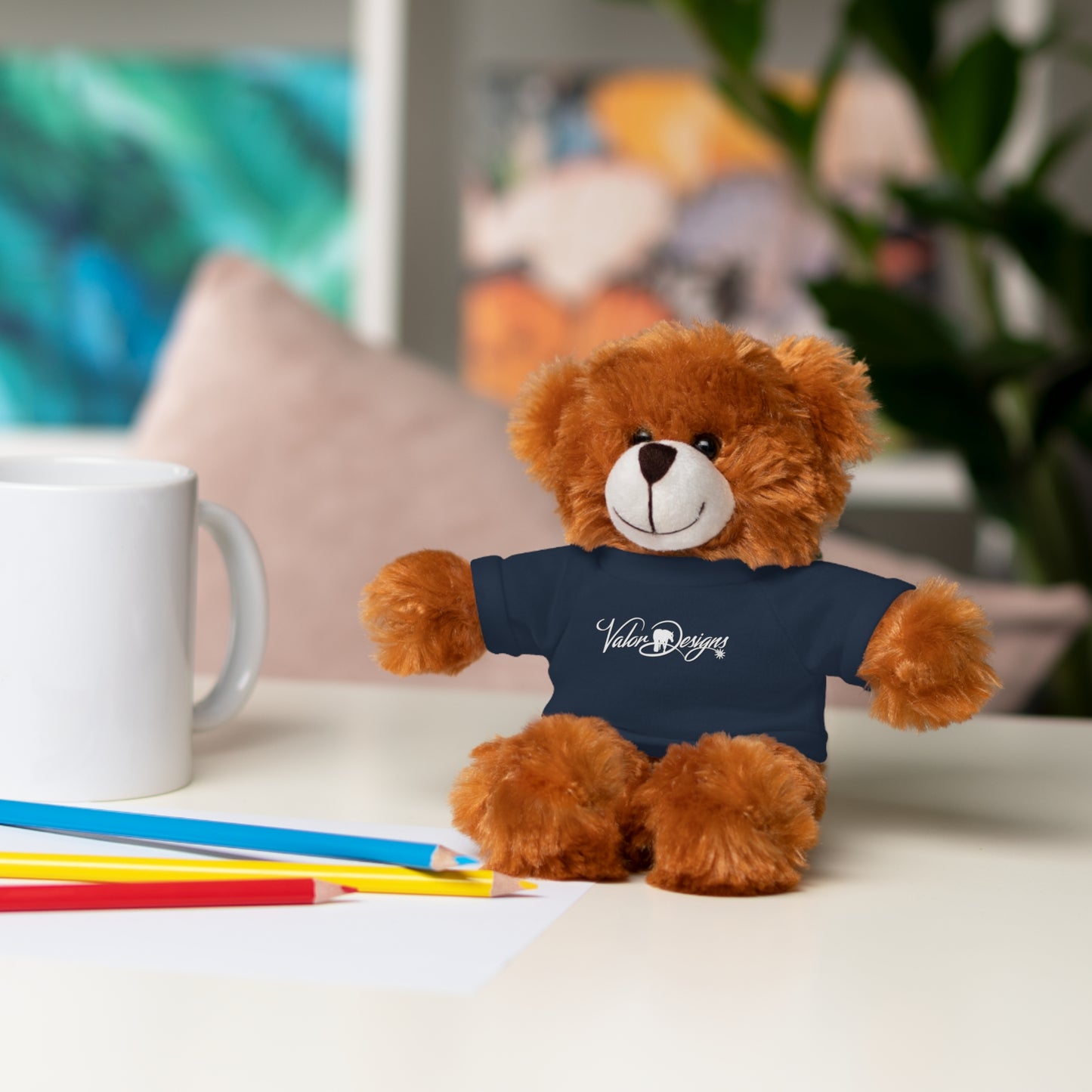 Valor Designs Stuffed Animals with Tee