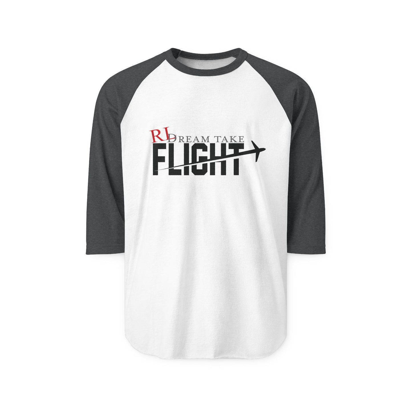 RL Dream Take Flight Unisex Three-Quarter Sleeve Raglan Shirt