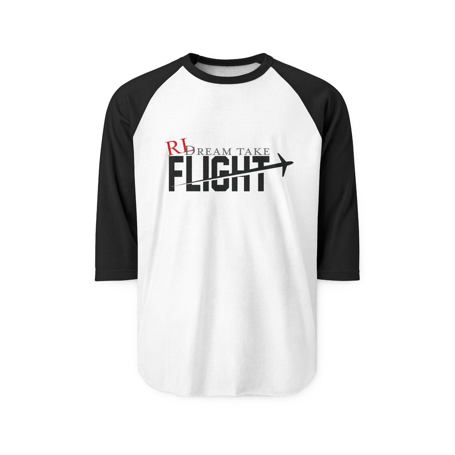 RL Dream Take Flight Unisex Three-Quarter Sleeve Raglan Shirt