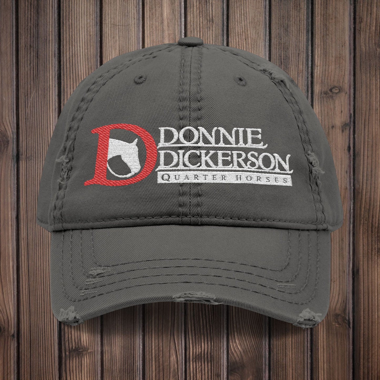 Donnie Dickerson Embroidered Distressed Hat