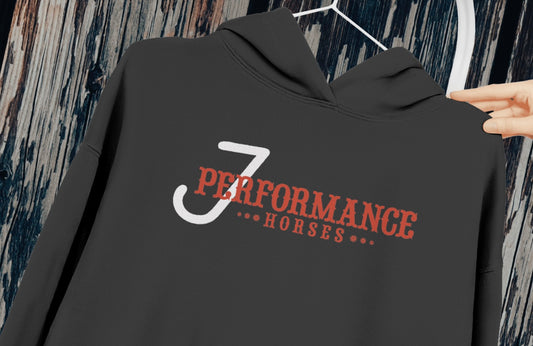 7J Performance Horses Youth Heavy Blend Hooded Sweatshirt