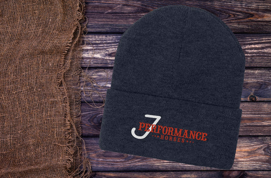 7J Performance Horses Knit Beanie