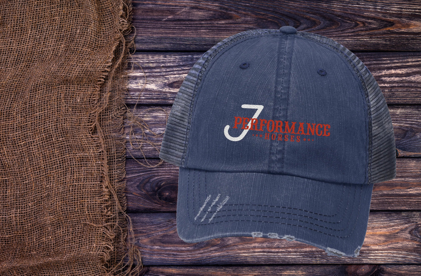 7J Performance Horses Trucker Hat