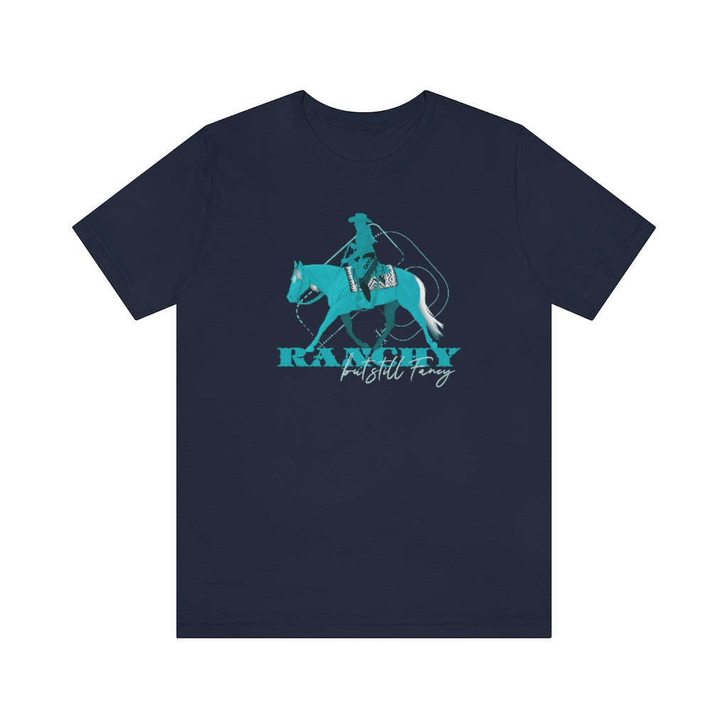 Ranchy But Fancy Unisex Short Sleeve Tee