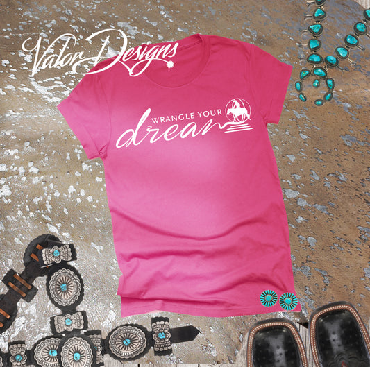 Wrangle Your Dream Ranch Horse Unisex Short Sleeve Tee