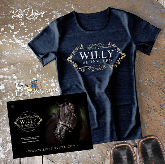 Willy Be Invited Short Sleeve Tee